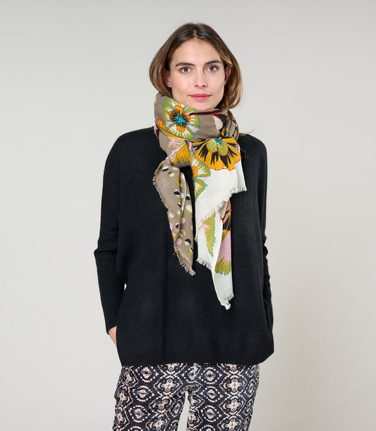 Storiatipic Scarf - Aloise / Taupe