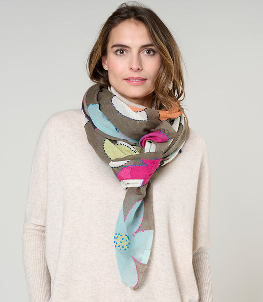 Storiatipic Scarf - Annette / Taupe