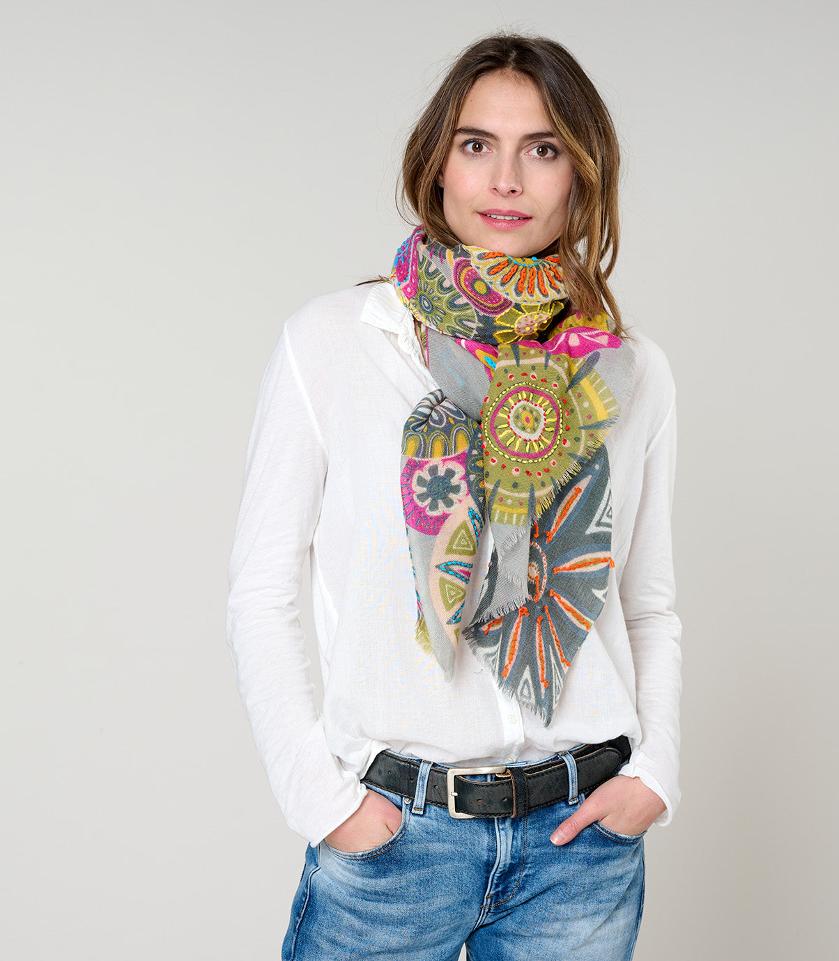 Storiatipic Scarf - Armel / Gris