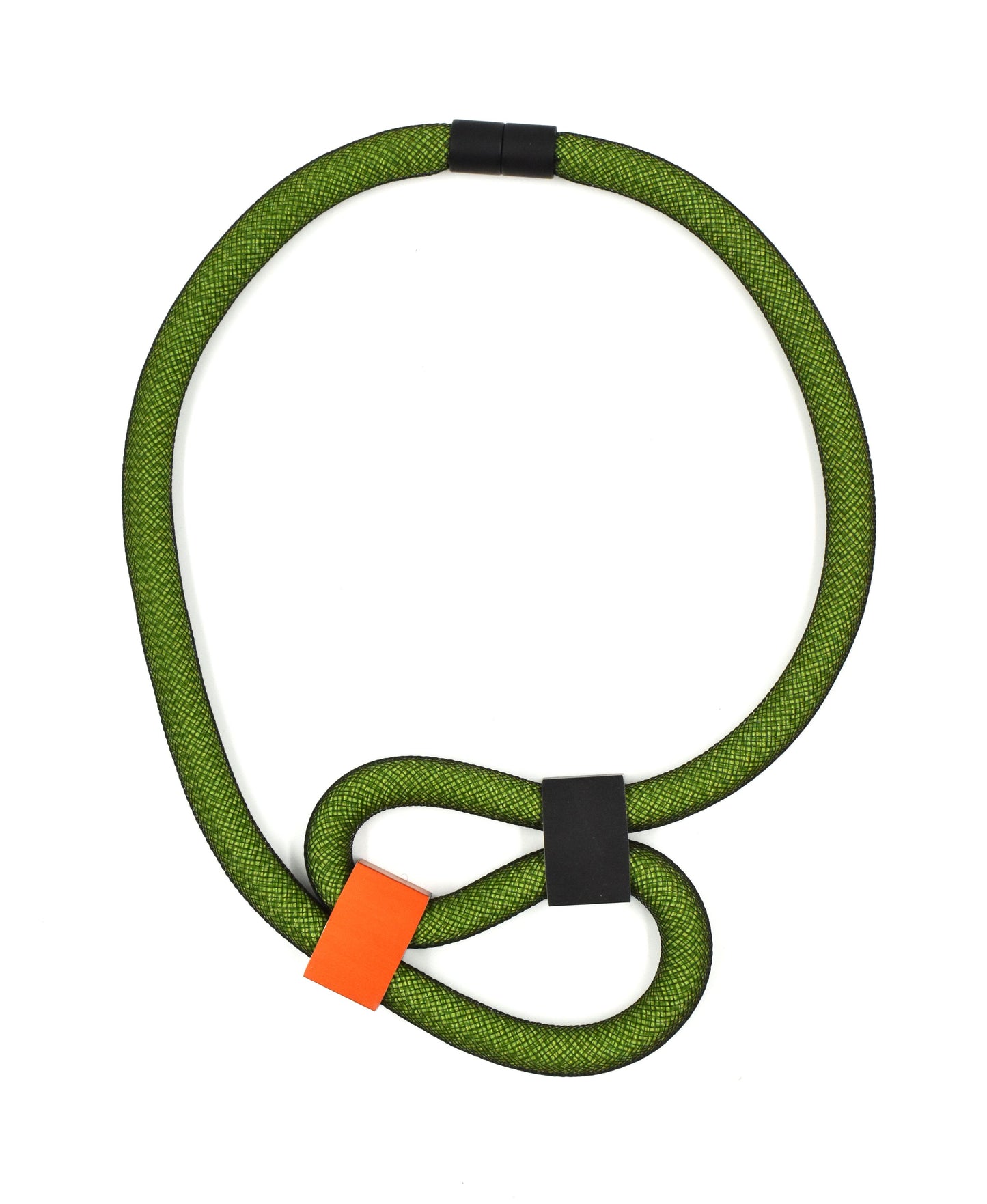 Christina Brampti Green Loop Necklace