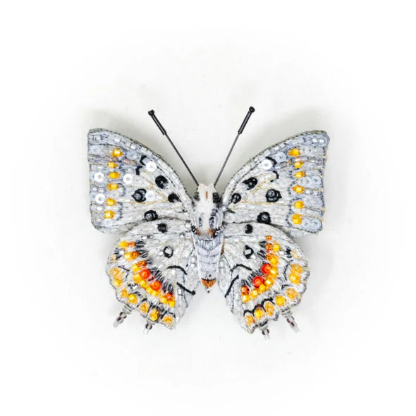 Embroidered Brooch - Jewel Nawab Butterfly