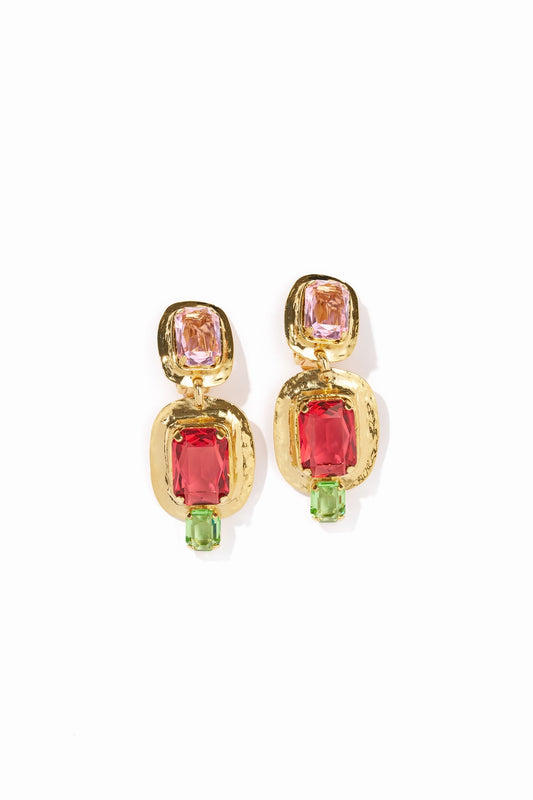 Philippe Ferrandis Syracuse Clip Earrings with Drop