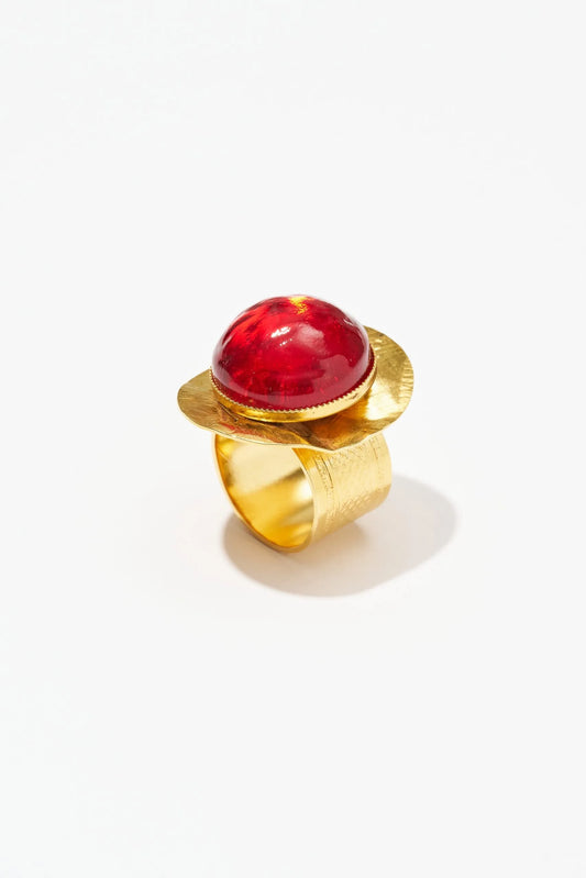 Philippe Ferrandis Etna Ring - Red