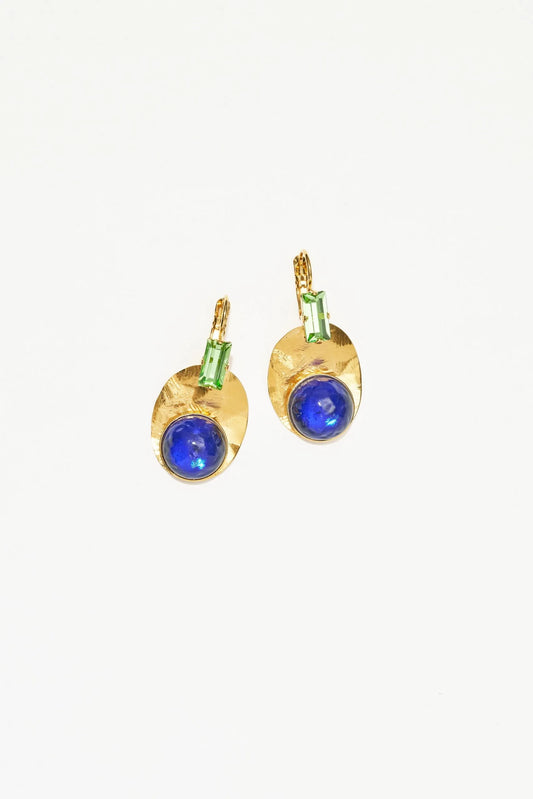 Philippe Ferrandis Etna Earrings - Blue